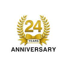 graphic for 24th anniversary