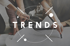 graphic depicting the concept of trends