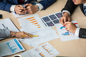 photo of a marketing meeting